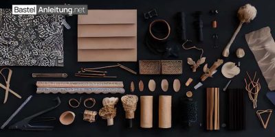 Die wichtigsten Werkstoffe für Bastelmaterialien für kreative Projekte