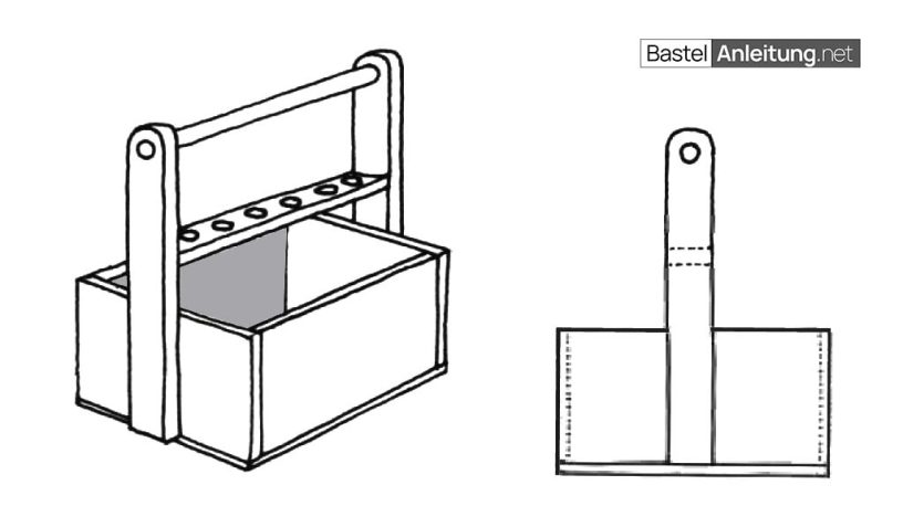 Bauanleitung für einen Werkzeugkasten: Ordnung und Mobilität für den Bastler
